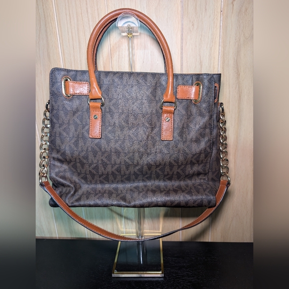 Michael Kors Brown and Tan Tote Bag - Picture 5 of 8